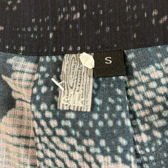 Elk Shanghai Print Silk Dress Size Small - Picture 5 of 7
